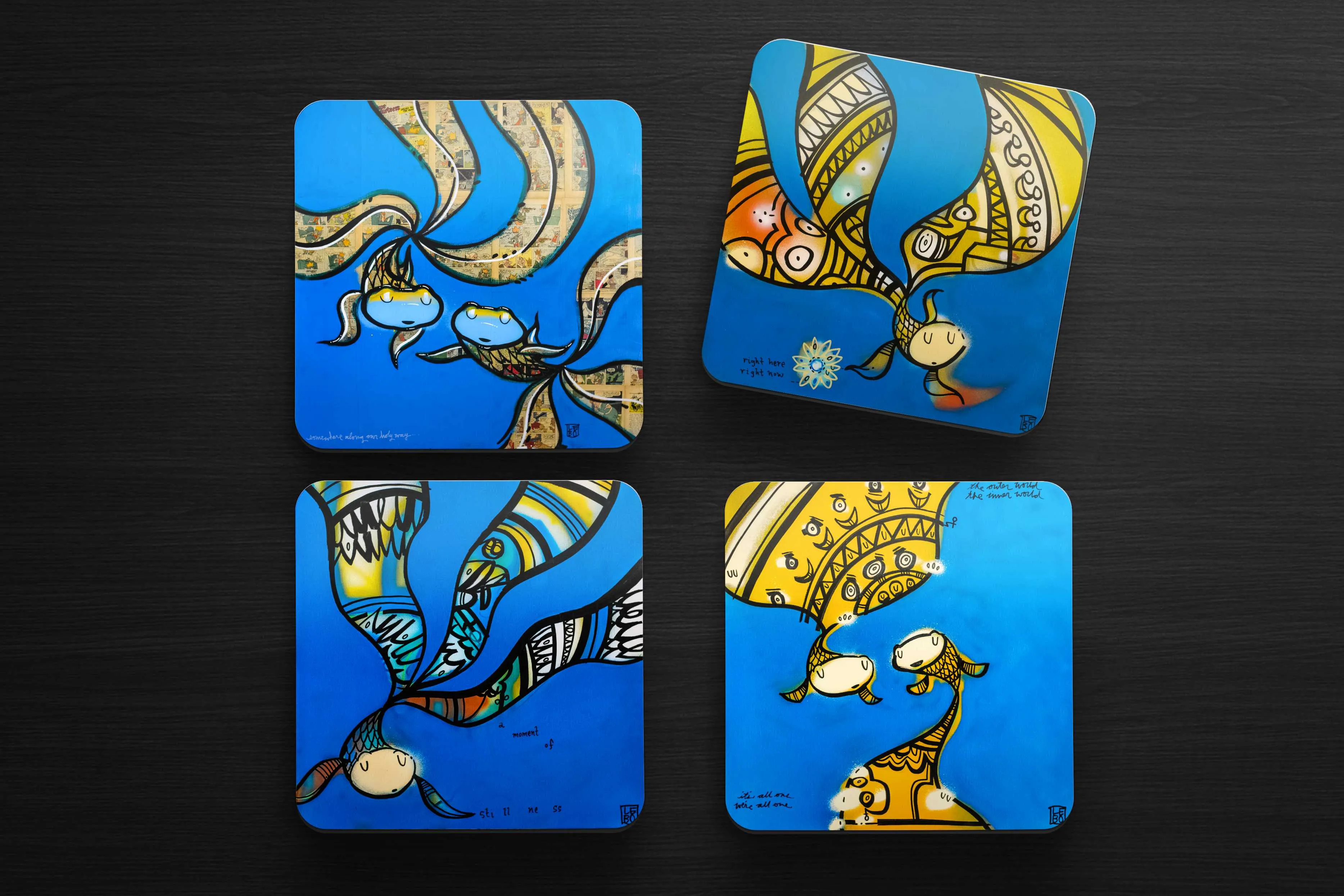 Right Here, We're All One - Lebo Coasters