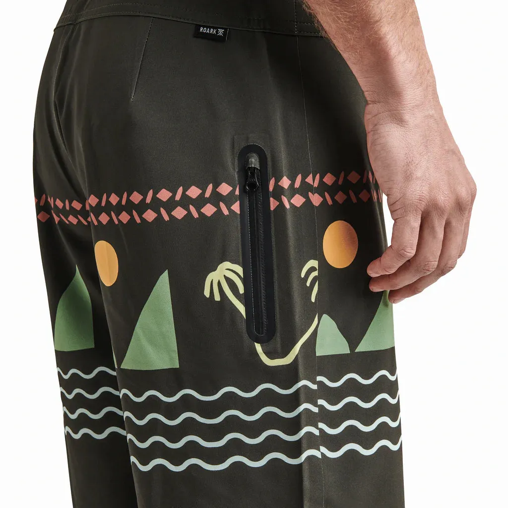 Roark Passage Primo 18" Island Time Military Boardshorts