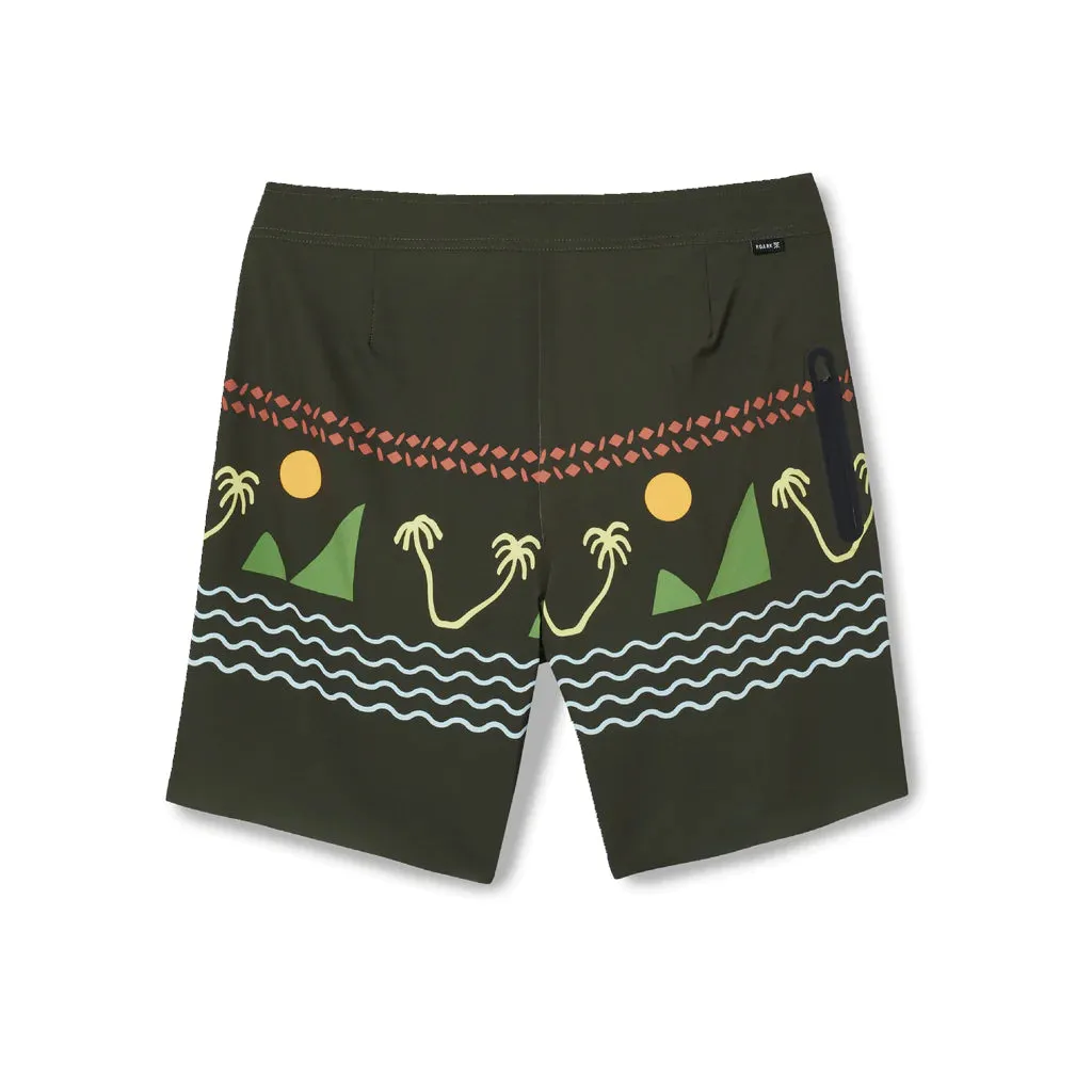 Roark Passage Primo 18" Island Time Military Boardshorts