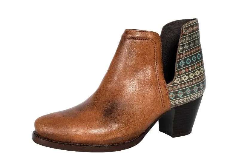 Roper Boot Womens Rowdy Aztec Brown/Aztec