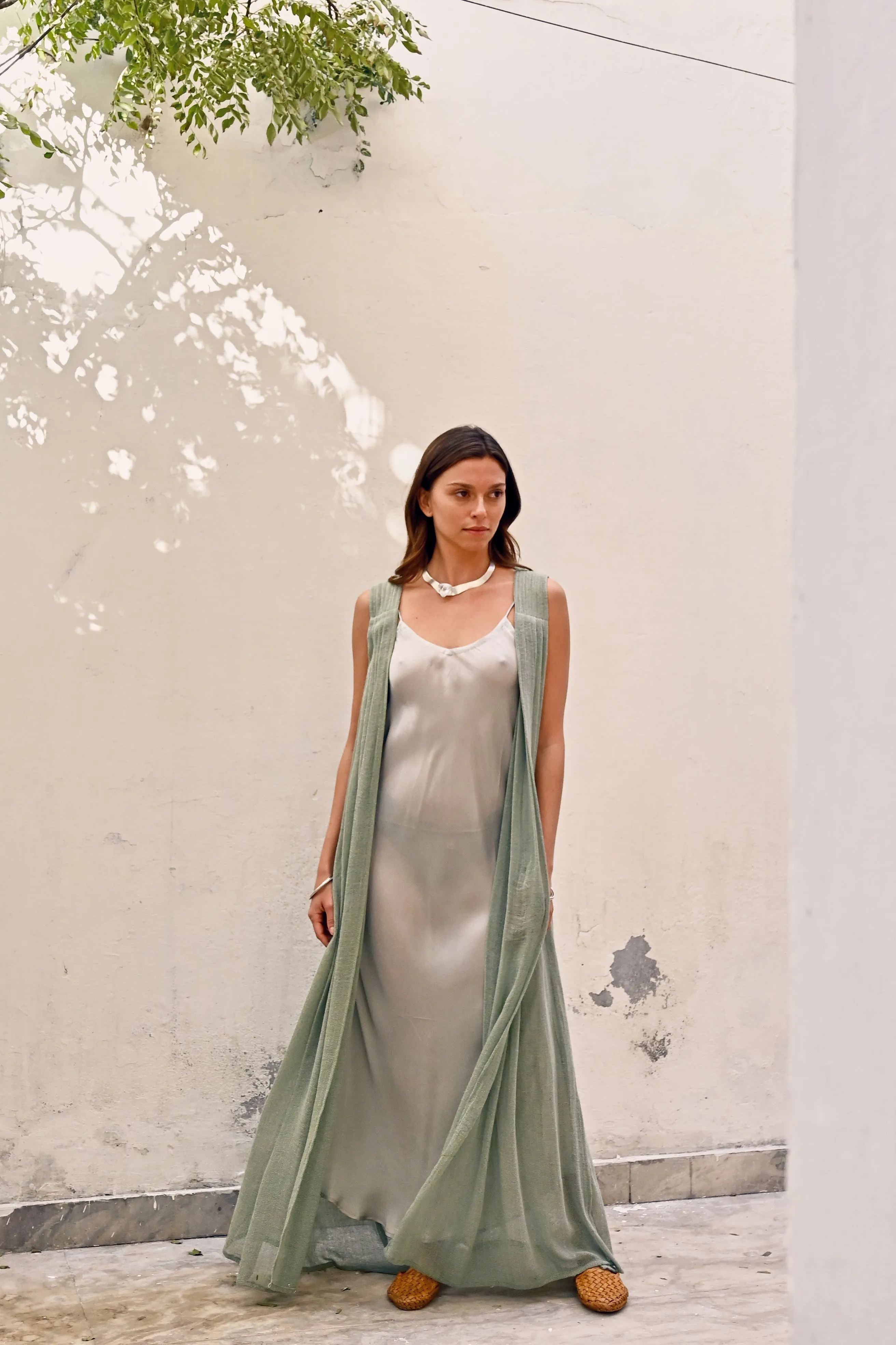Rose Slip Dress // Mist