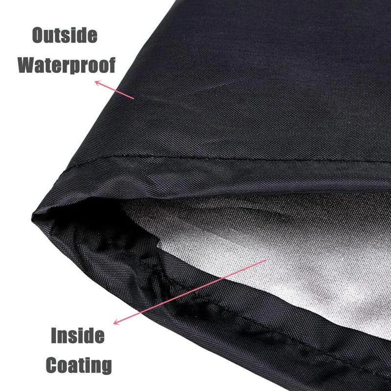 Round Table Cover For Outdoor Garden Grill - Rainproof Dustproof Anti-Ultraviolet - 86X36Cm