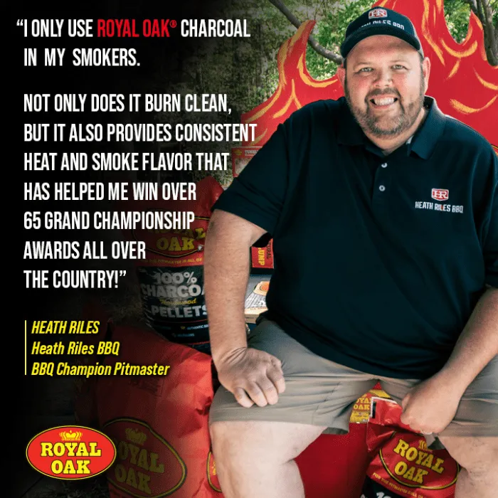 Royal Oak Lump Charcoal, All Natural Hardwood Charcoal, 15.4 Lbs