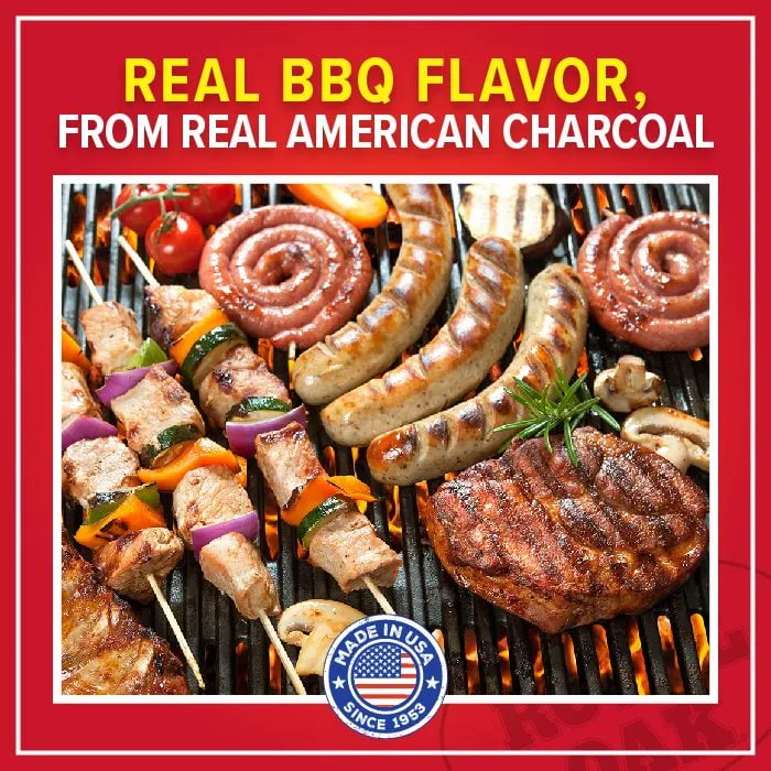 Royal Oak Lump Charcoal, All Natural Hardwood Charcoal, 15.4 Lbs