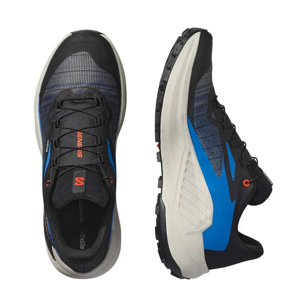 Salomon Genesis (Mens) - Black/French Blue/Cherry Tomato