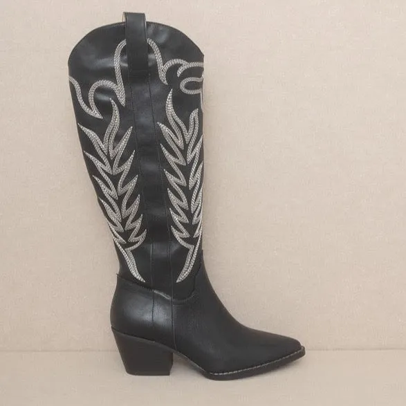 Samara Tall Boot - Midnight