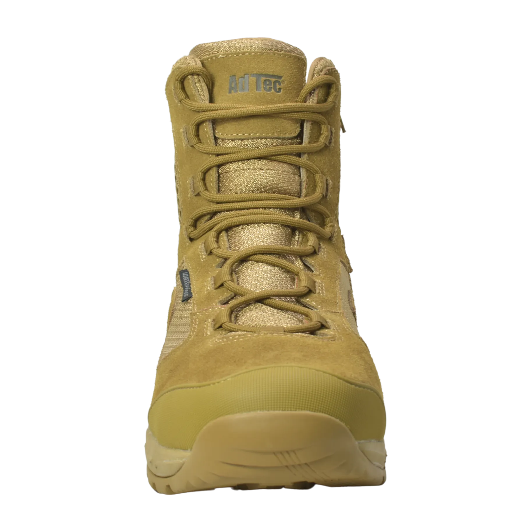 Sandbox - Men's 8" Coyote Suede Tactical Boot w/ Side Zipper & Waterproof membrane - KT1010