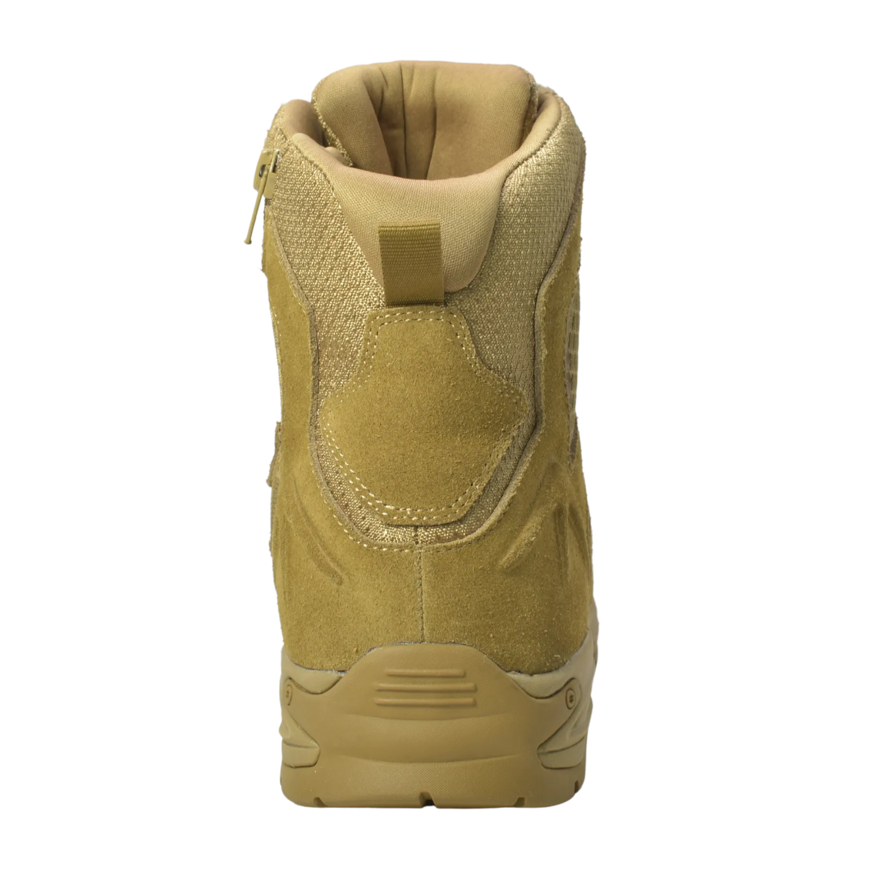Sandbox - Men's 8" Coyote Suede Tactical Boot w/ Side Zipper & Waterproof membrane - KT1010