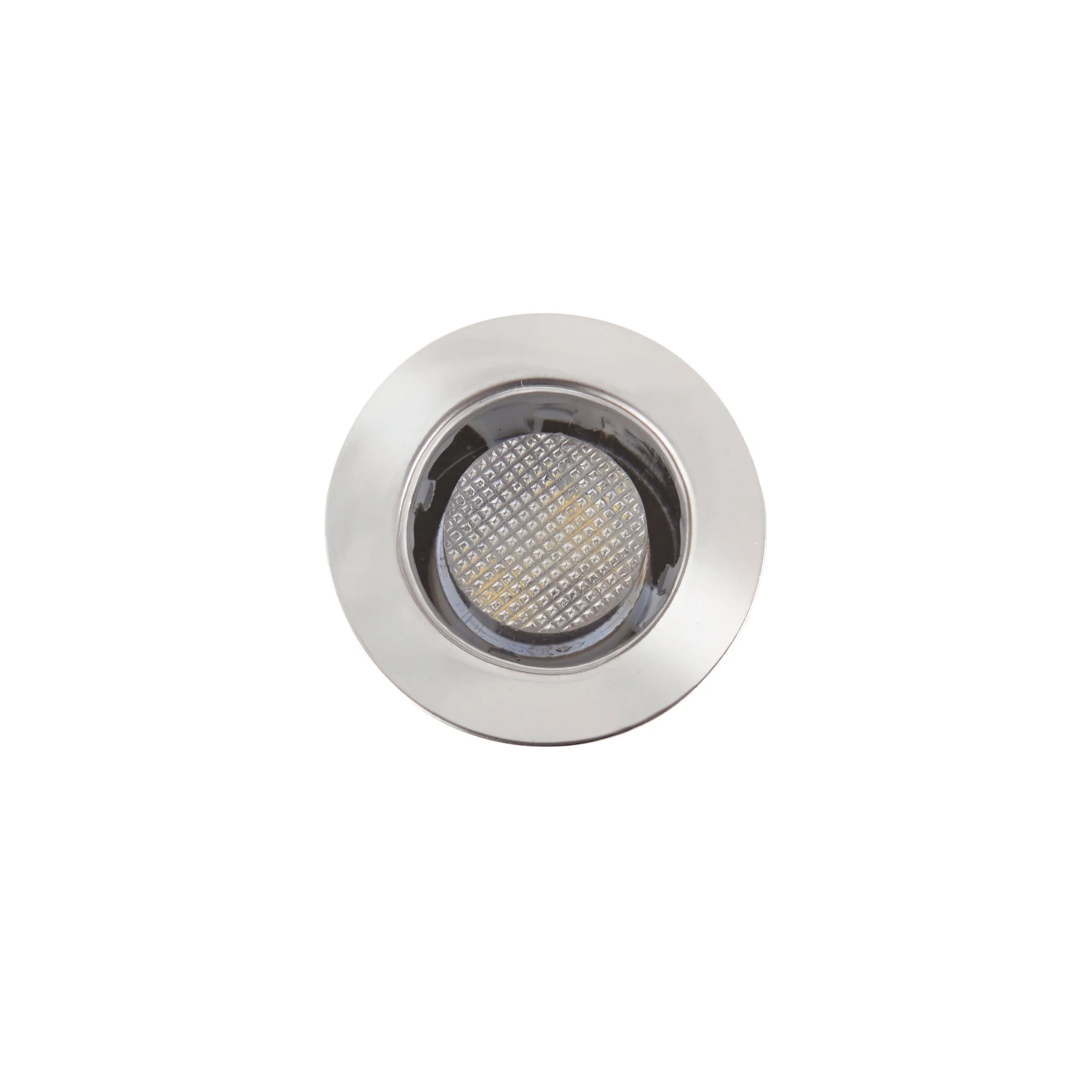 Saxby 13889 Ikon round 30mm kit IP67 0.45W Polished stainless steel & clear pc 10 x 0.45W LED module (SMD 2835) Daylight White
