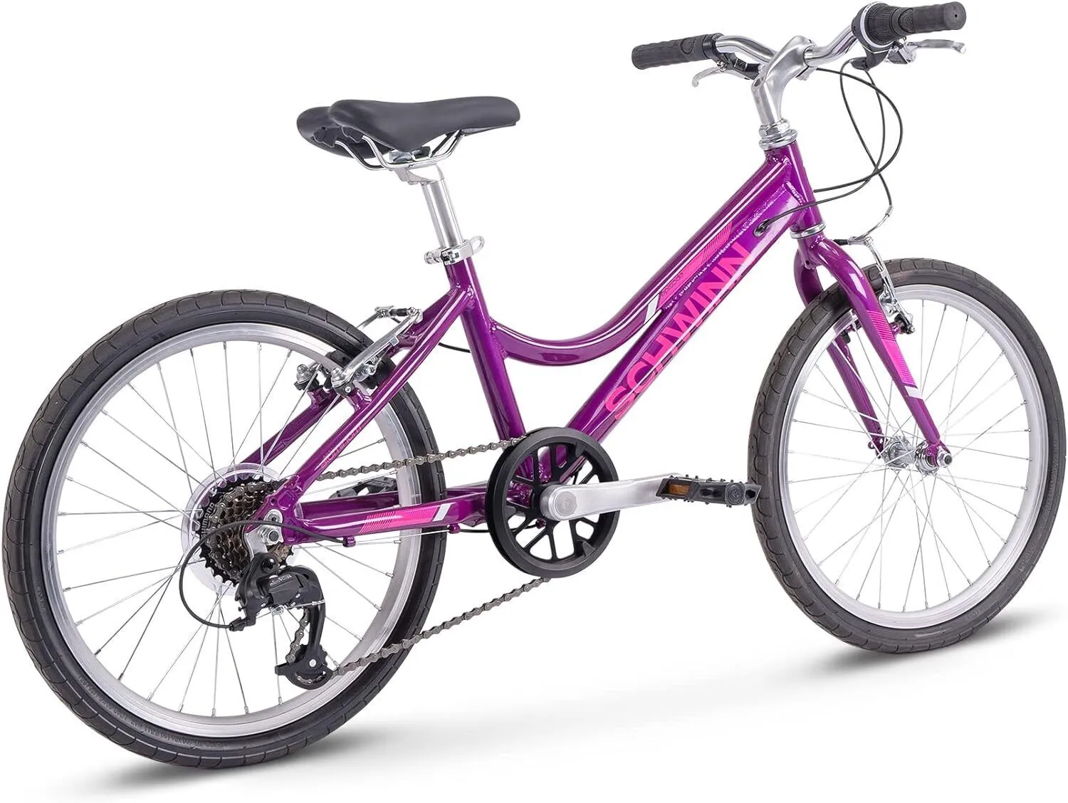Schwinn Episode 20" Kids Aluminium Mountain Bike - Maroon Purple