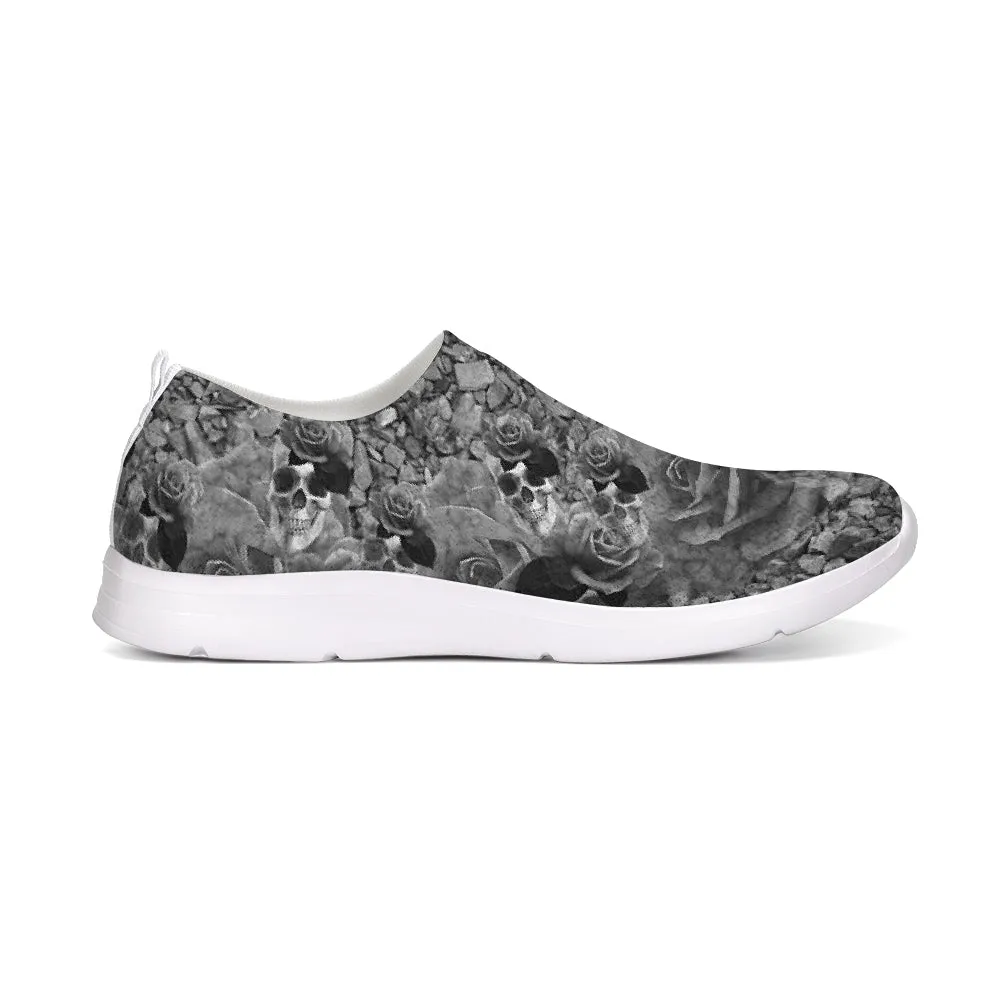 Scull Rock Roses Flyknit Slip-on Shoe