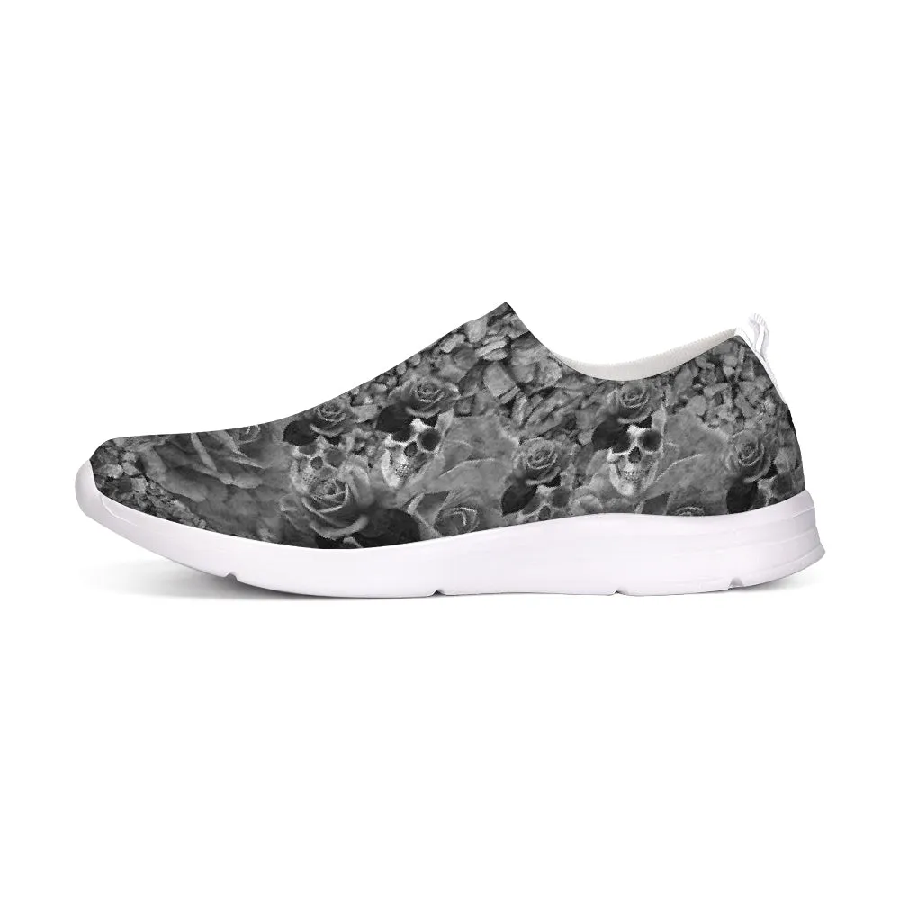 Scull Rock Roses Flyknit Slip-on Shoe