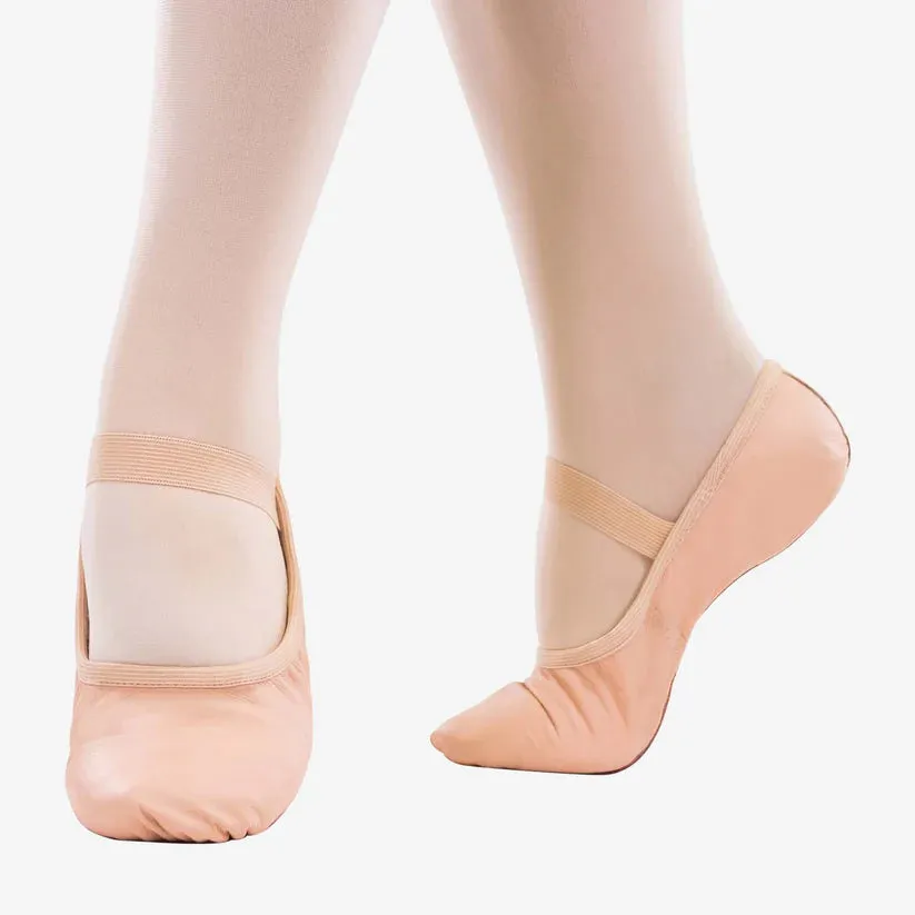 SD69 Pink Full Sole Leather Ballet Shoe