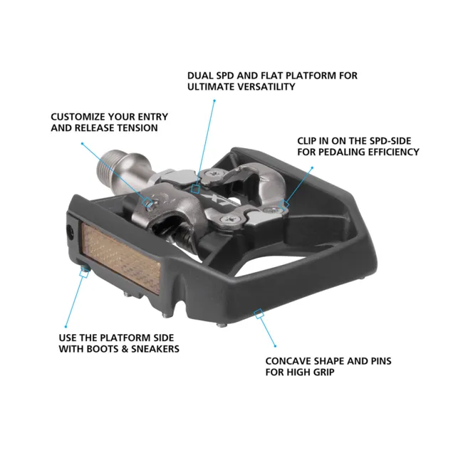Shimano PD-T8000 XT Pedals