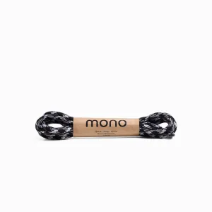 Shoe laces - Black/Grey/White