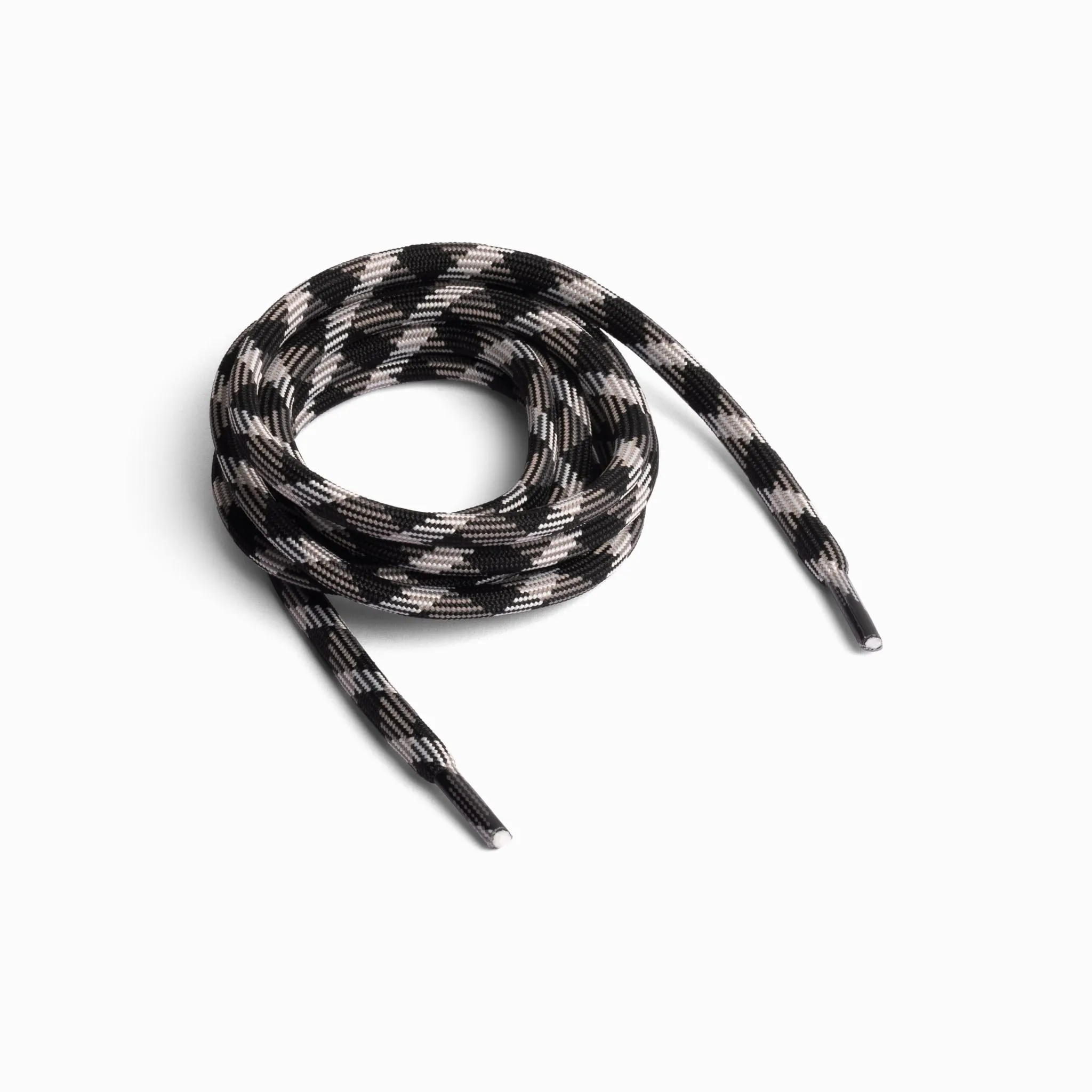 Shoe laces - Black/Grey/White