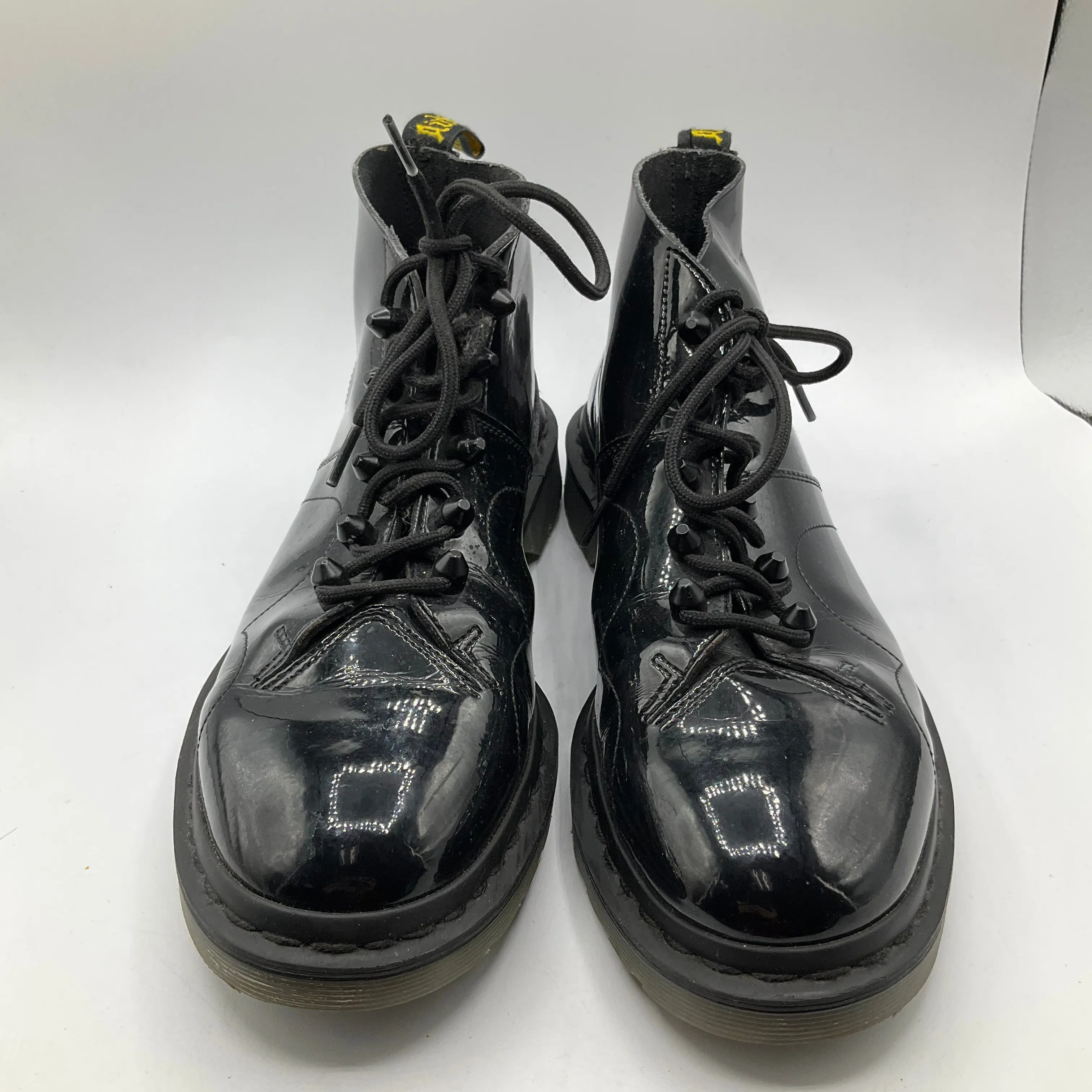 Shoes Flats By Dr Martens In Black, Size: 10