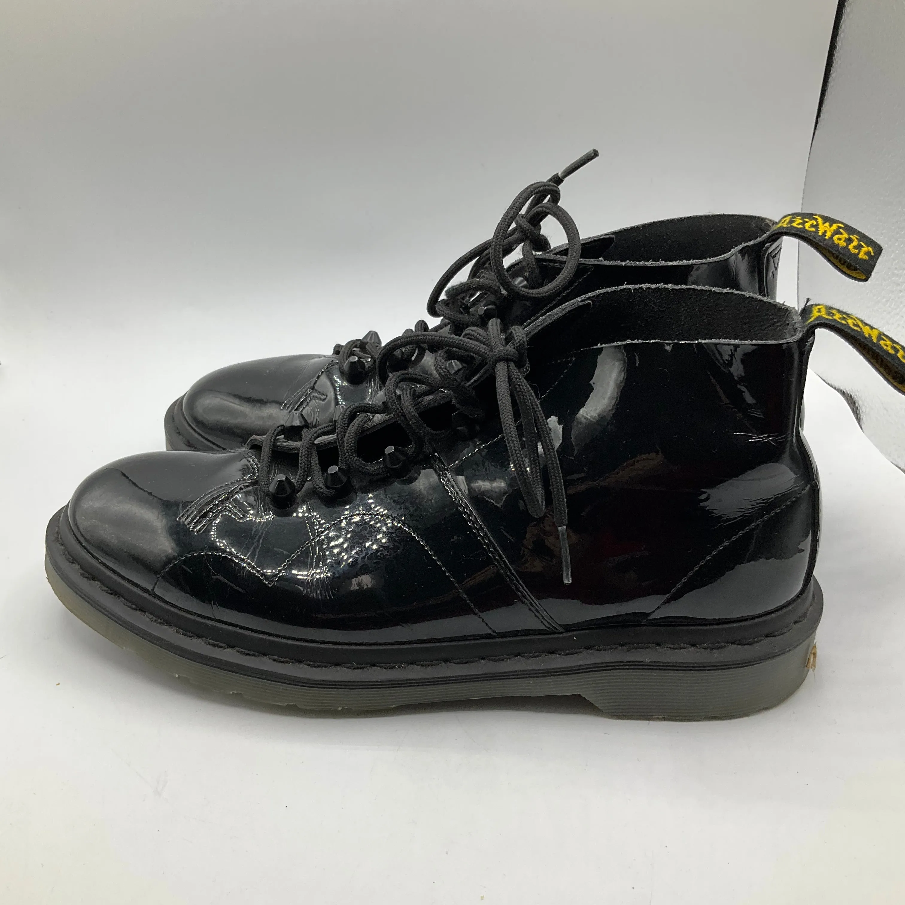 Shoes Flats By Dr Martens In Black, Size: 10