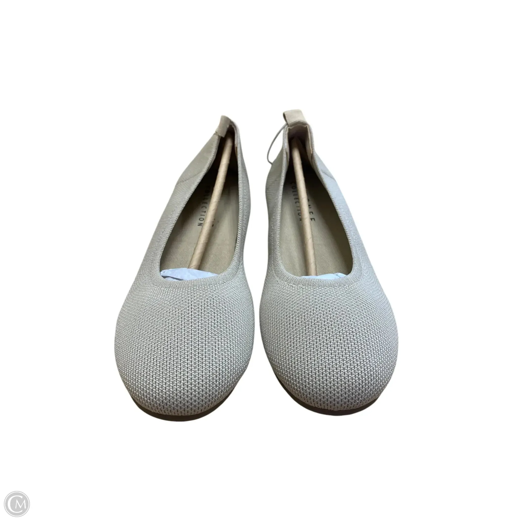 Shoes Flats By Journee In Taupe, Size: 7