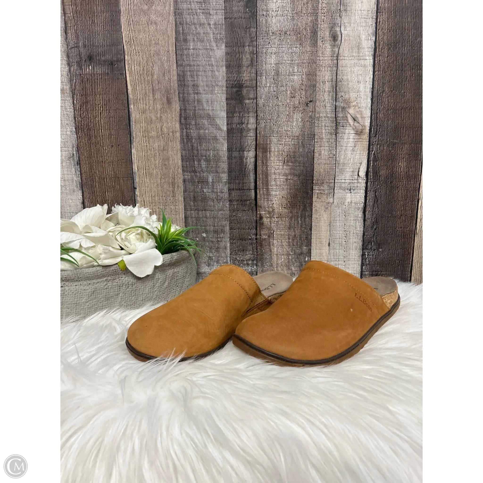 Shoes Flats By L.l. Bean In Tan, Size: 8