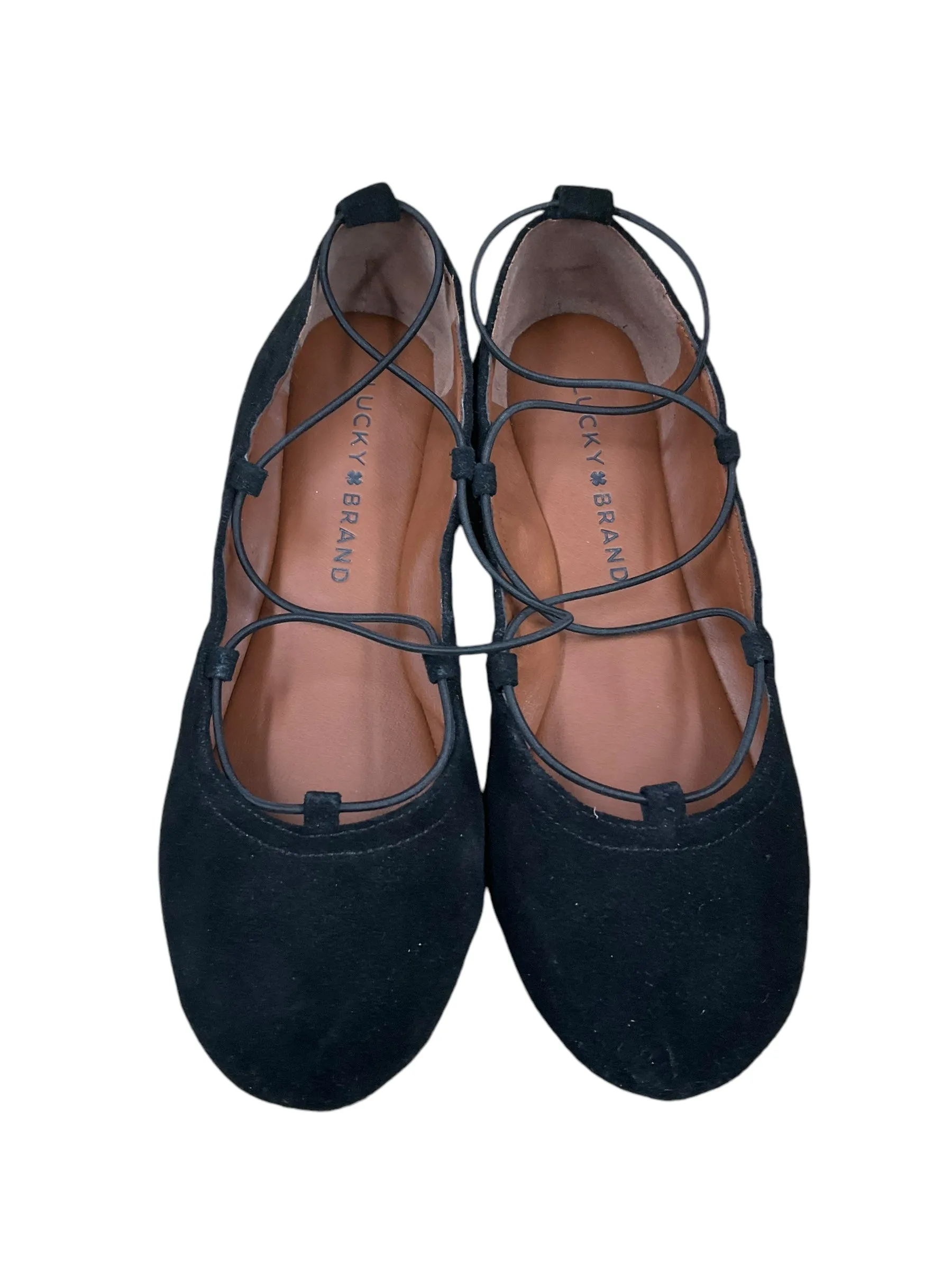 Shoes Flats By Lucky Brand In Black, Size: 6