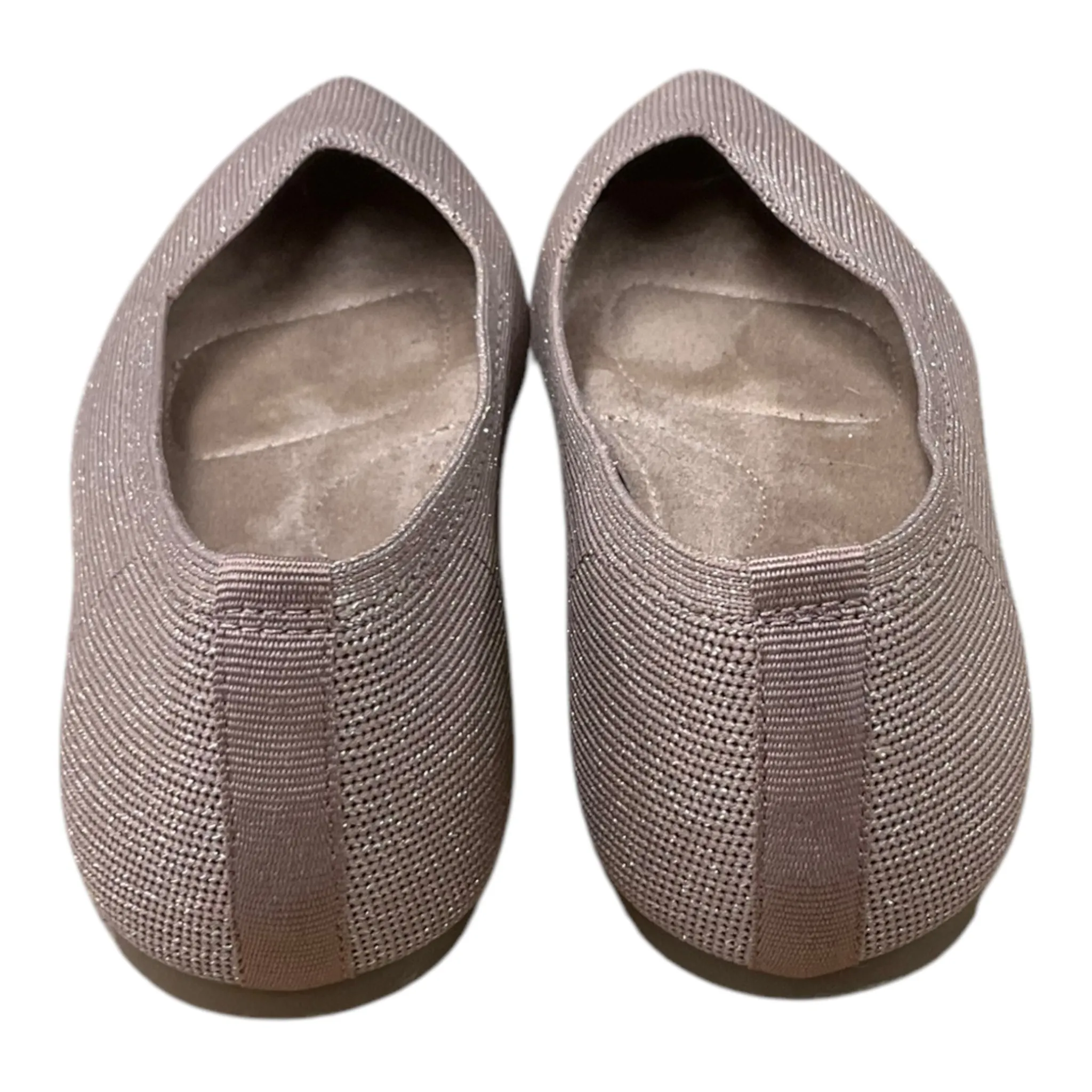 Shoes Flats By Old Navy In Brown & Gold, Size: 8