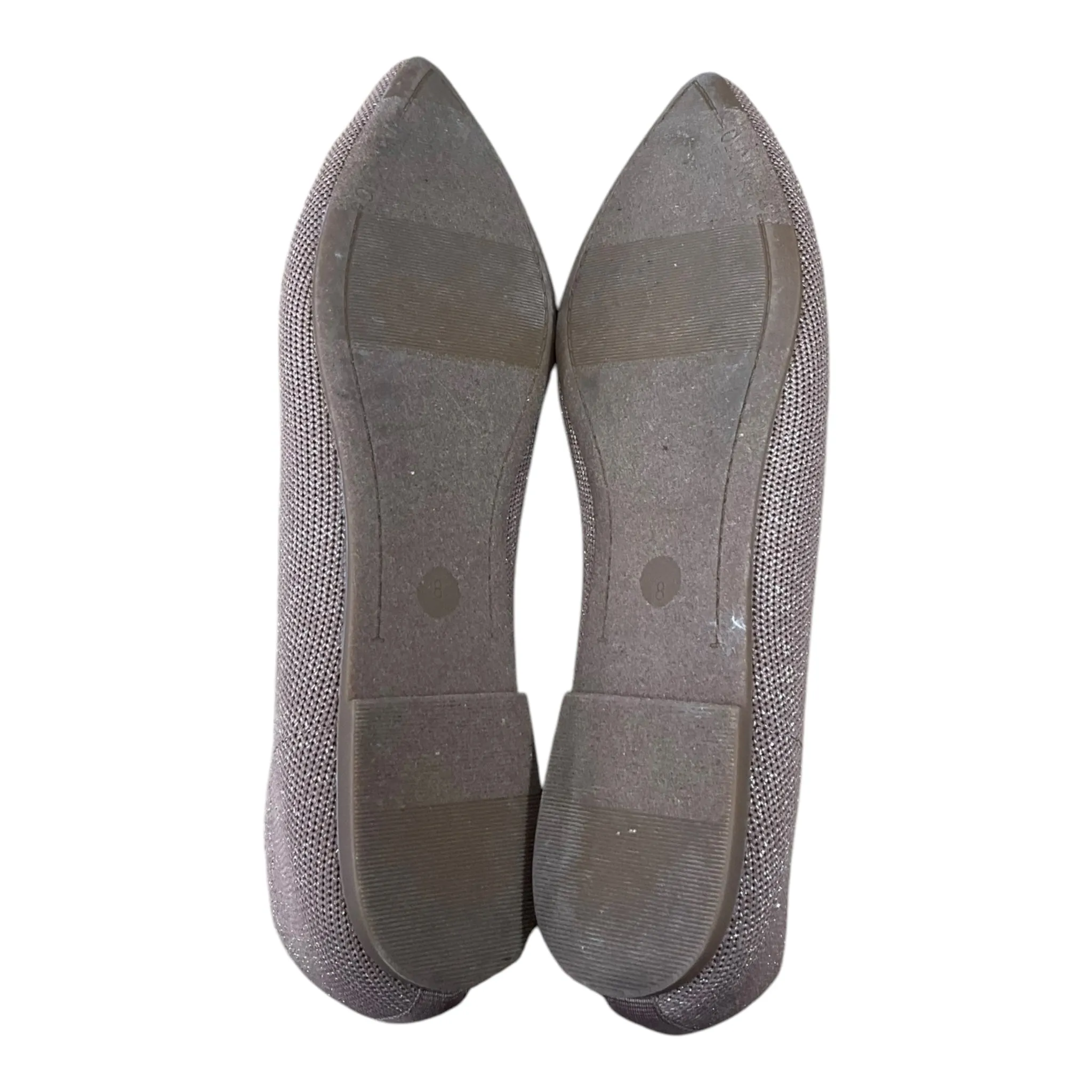 Shoes Flats By Old Navy In Brown & Gold, Size: 8