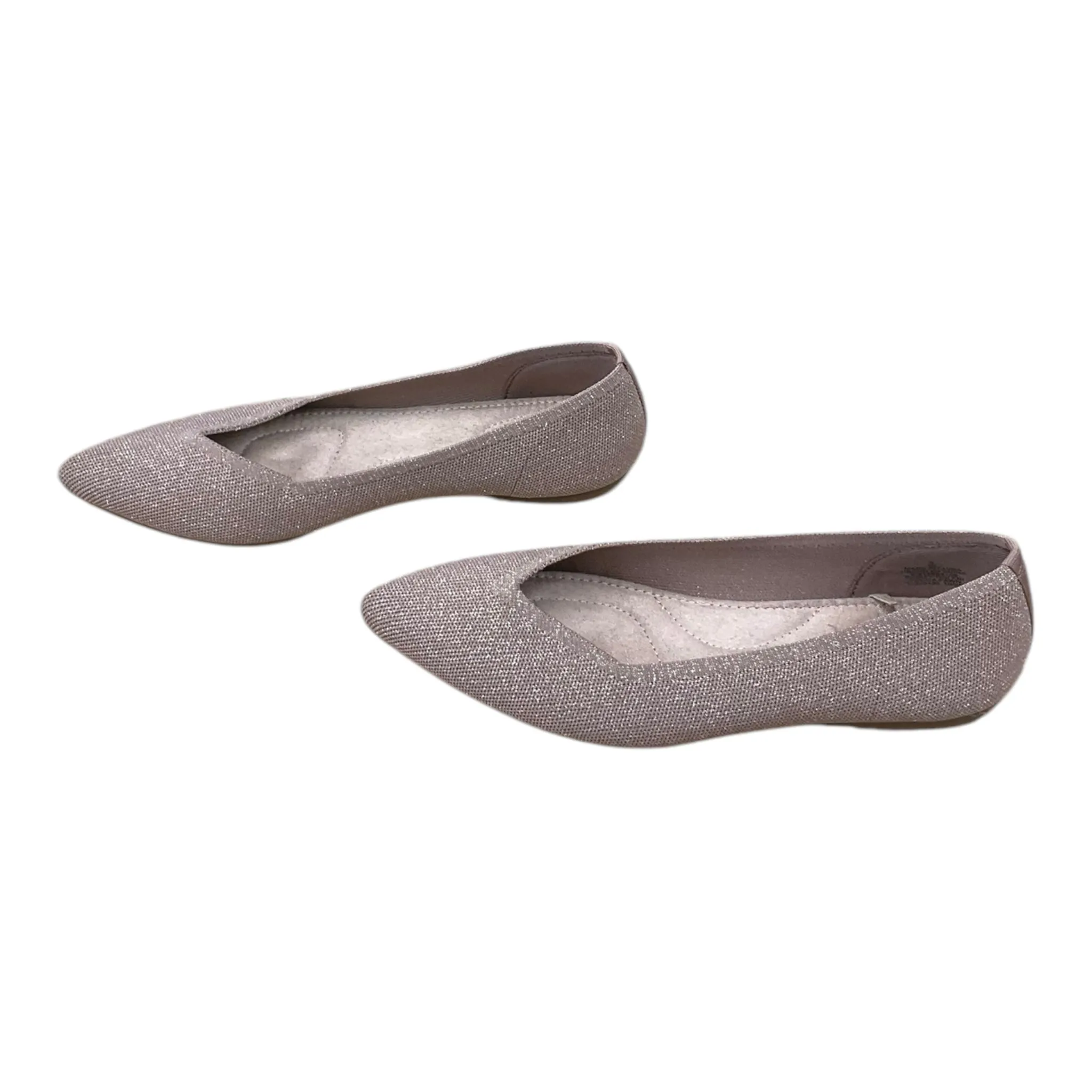 Shoes Flats By Old Navy In Brown & Gold, Size: 8