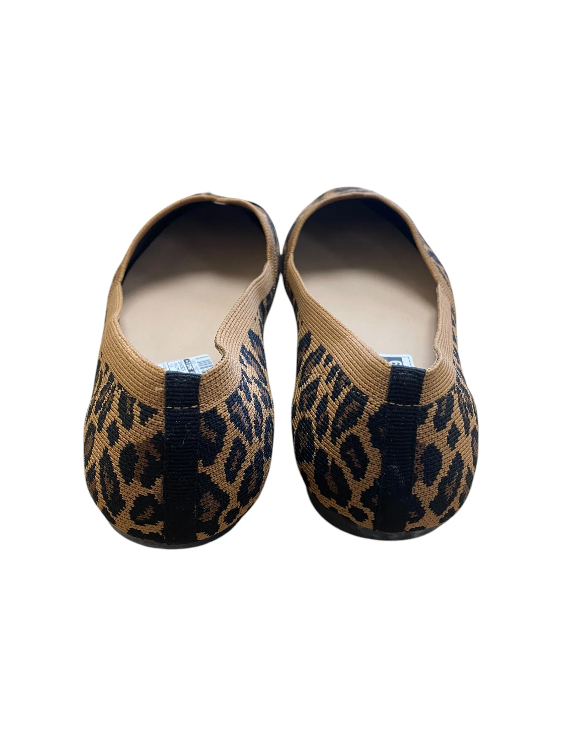 Shoes Flats By Time And Tru In Animal Print, Size: 10