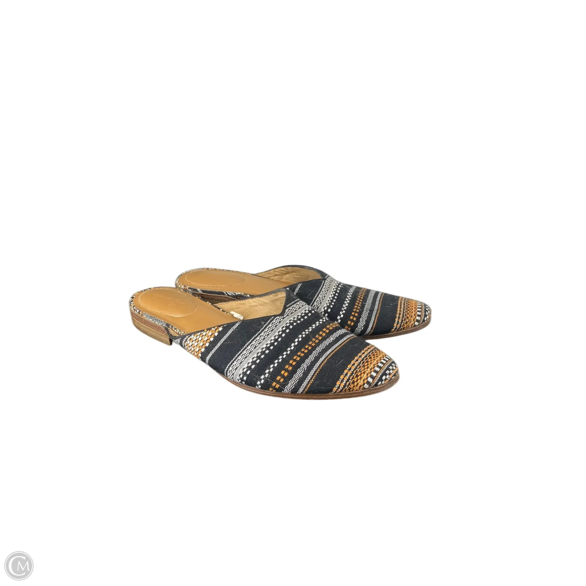Shoes Flats By Universal Thread In Brown, Size: 8