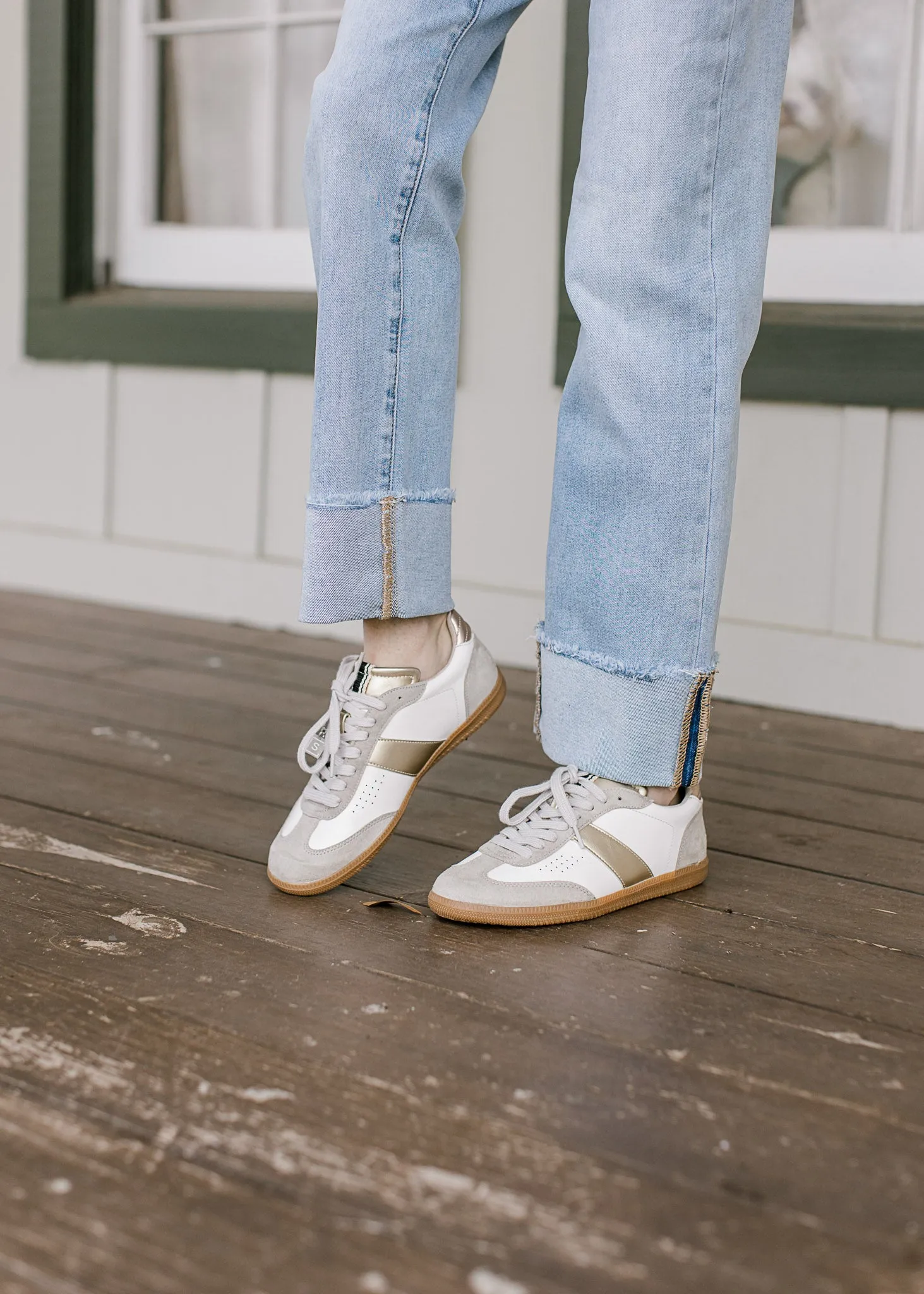 ShuShop Sydney Sneaker in Gold