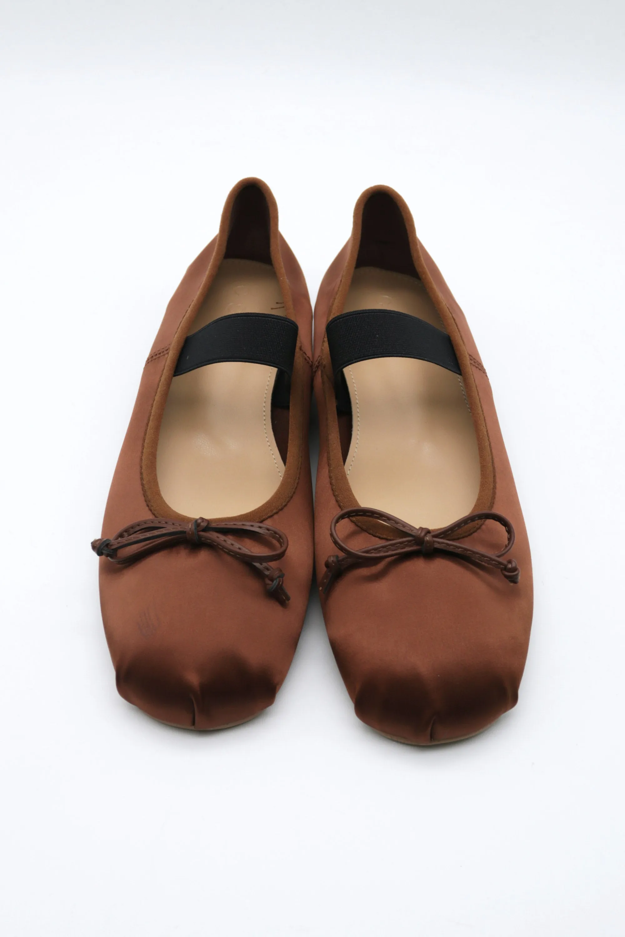 Sidney Satin Ballet Flats