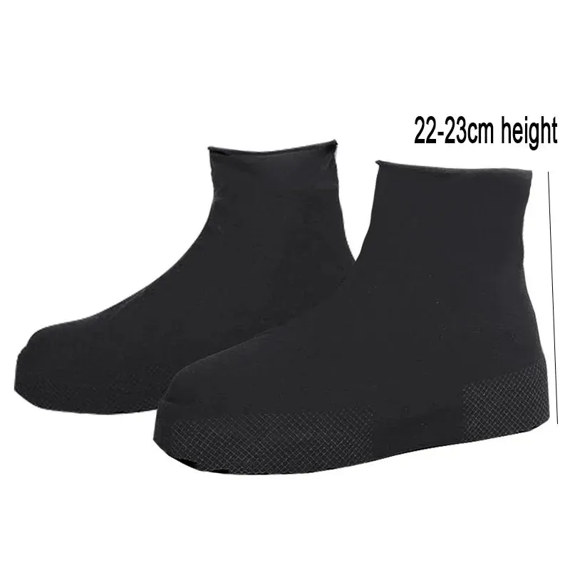 Silicone Waterproof Anti-Slip Shoe Covers for Outdoors