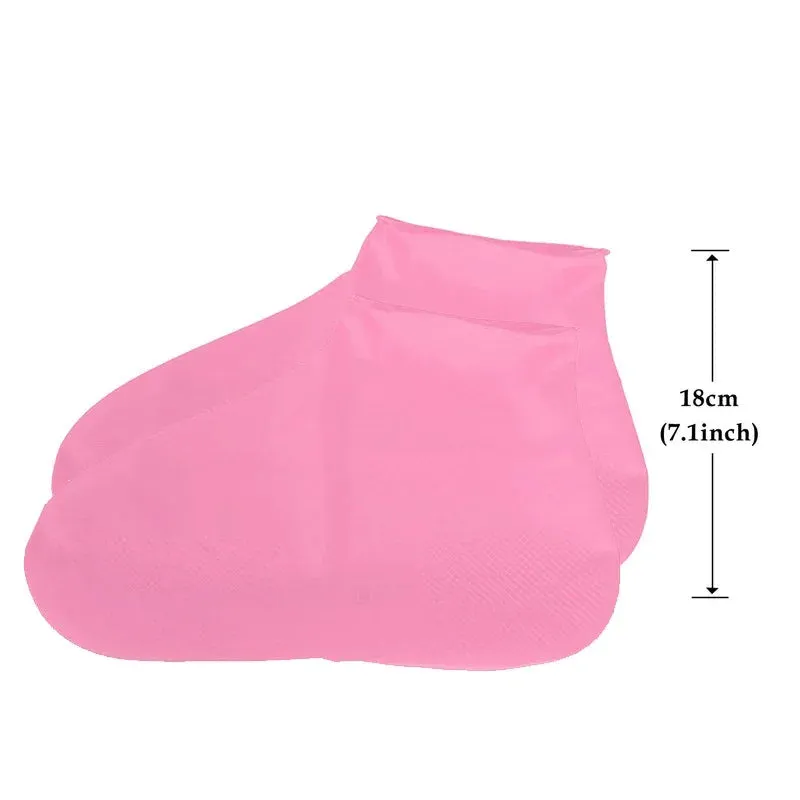 Silicone Waterproof Anti-Slip Shoe Covers for Outdoors
