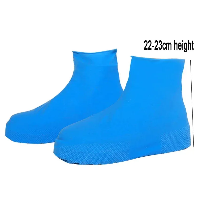 Silicone Waterproof Anti-Slip Shoe Covers for Outdoors