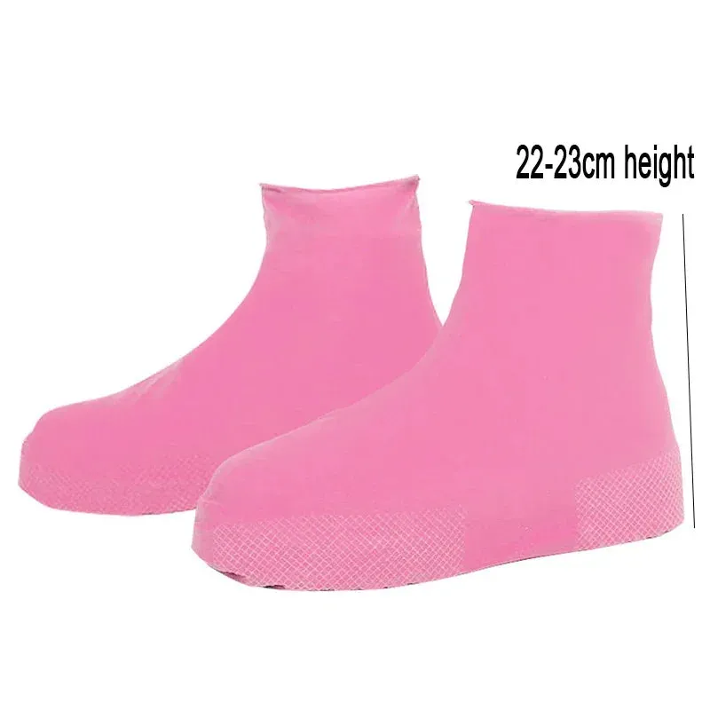 Silicone Waterproof Anti-Slip Shoe Covers for Outdoors