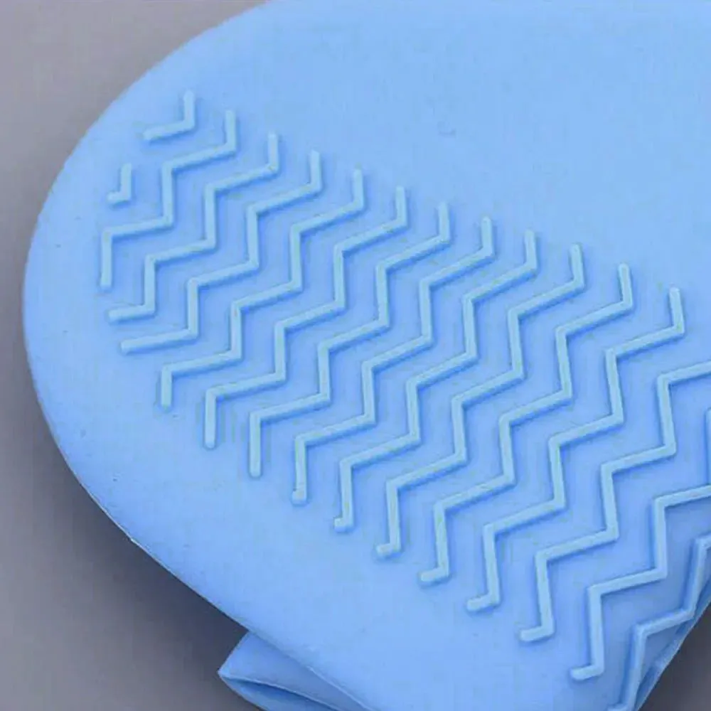 Silicone Waterproof Anti-Slip Shoe Covers for Outdoors