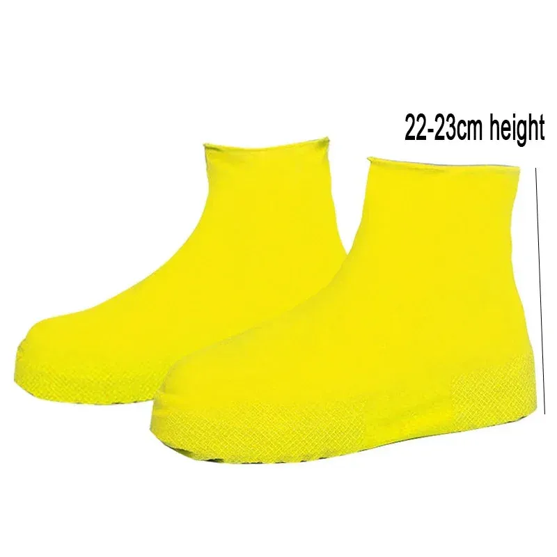 Silicone Waterproof Anti-Slip Shoe Covers for Outdoors