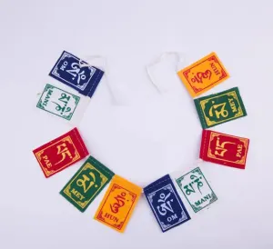 Single String Tibetan Prayer Flag