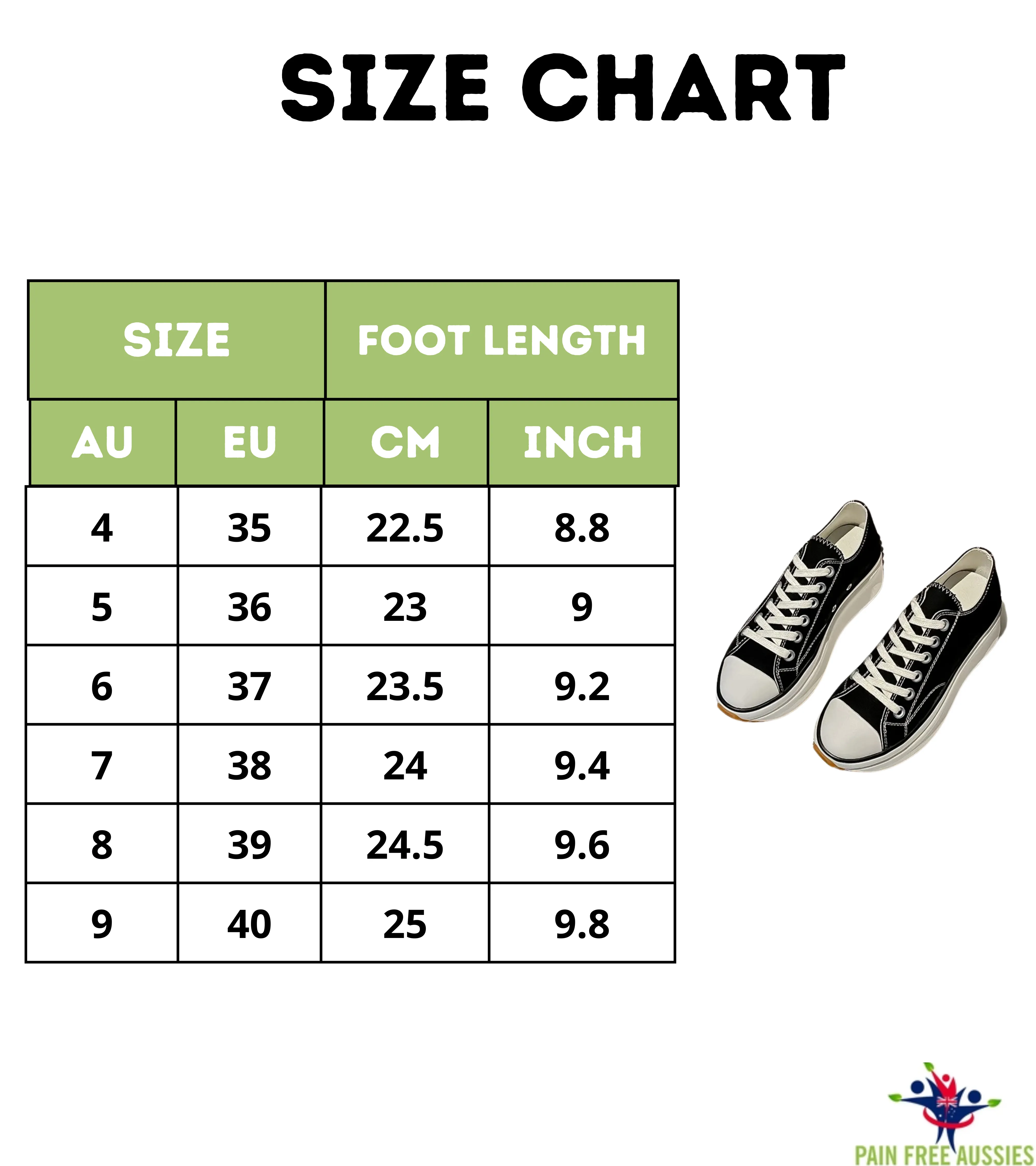 sizes Women Orthopedic Low-Top Canvas Platform Sneakers