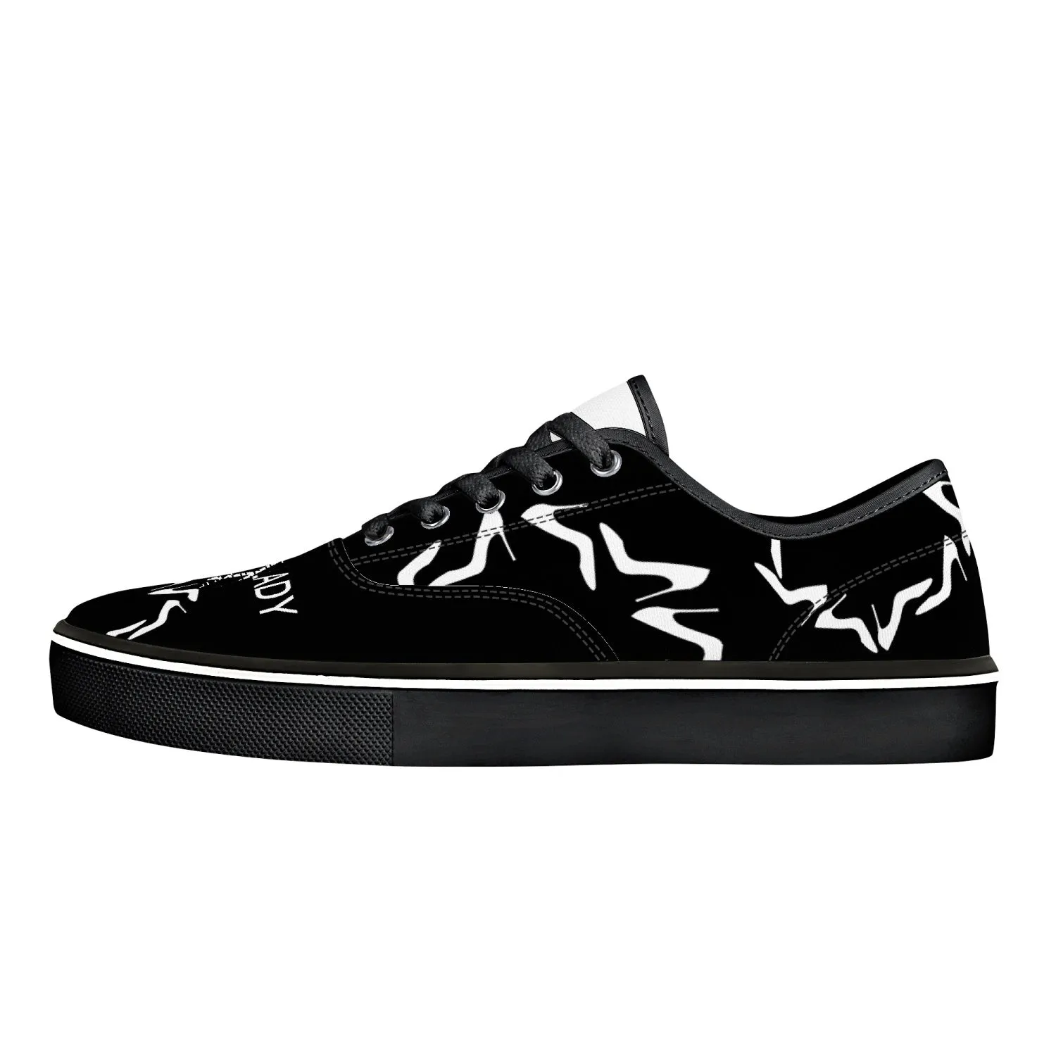 Skate Shoes - White/Black 'Boss lady O'