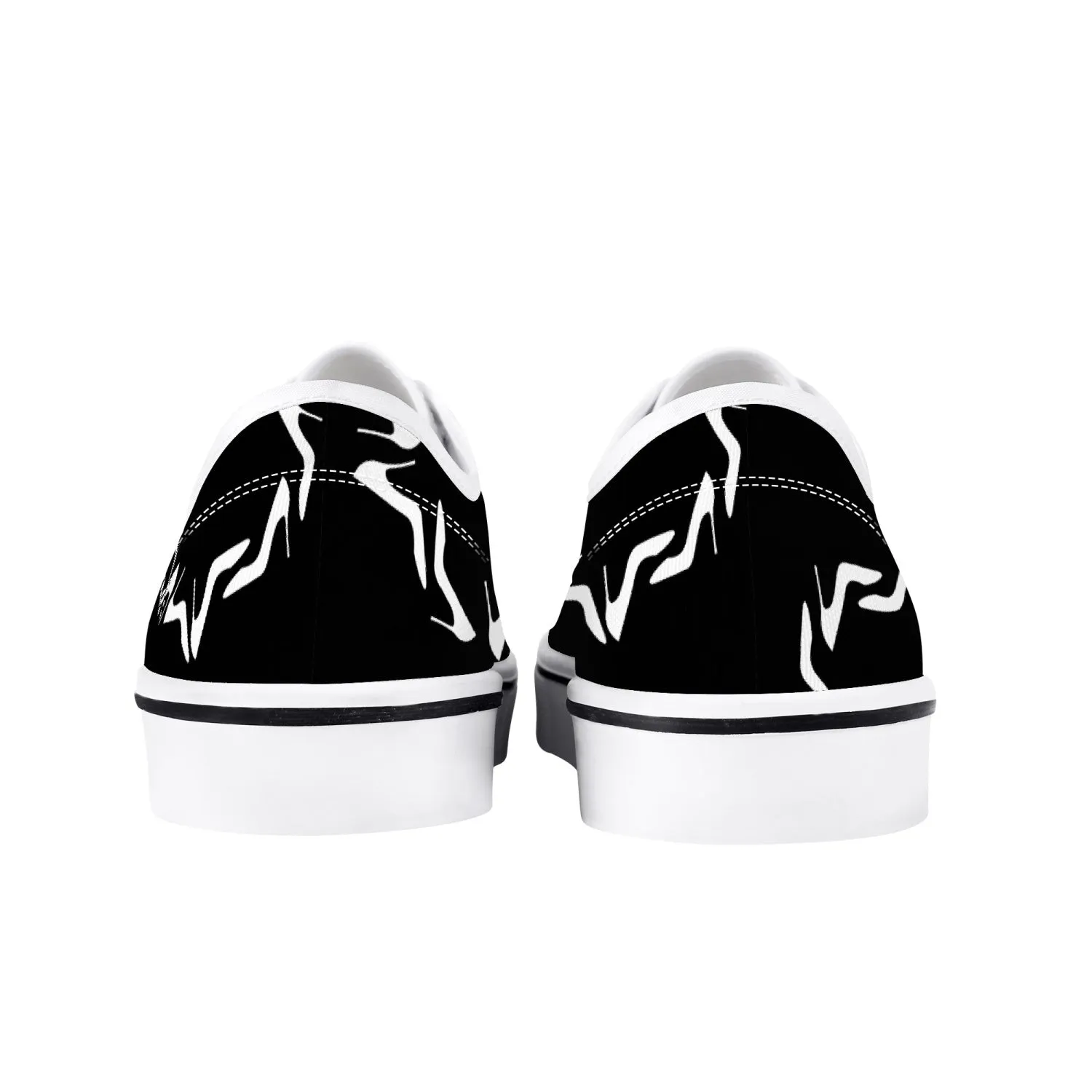 Skate Shoes - White/Black 'Boss lady O'