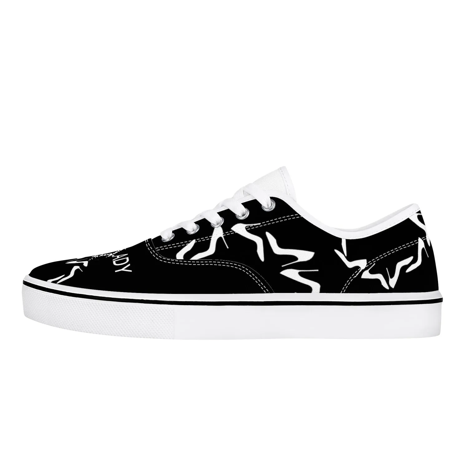 Skate Shoes - White/Black 'Boss lady O'