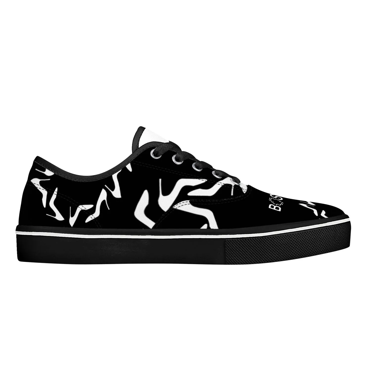 Skate Shoes - White/Black 'Boss lady O'