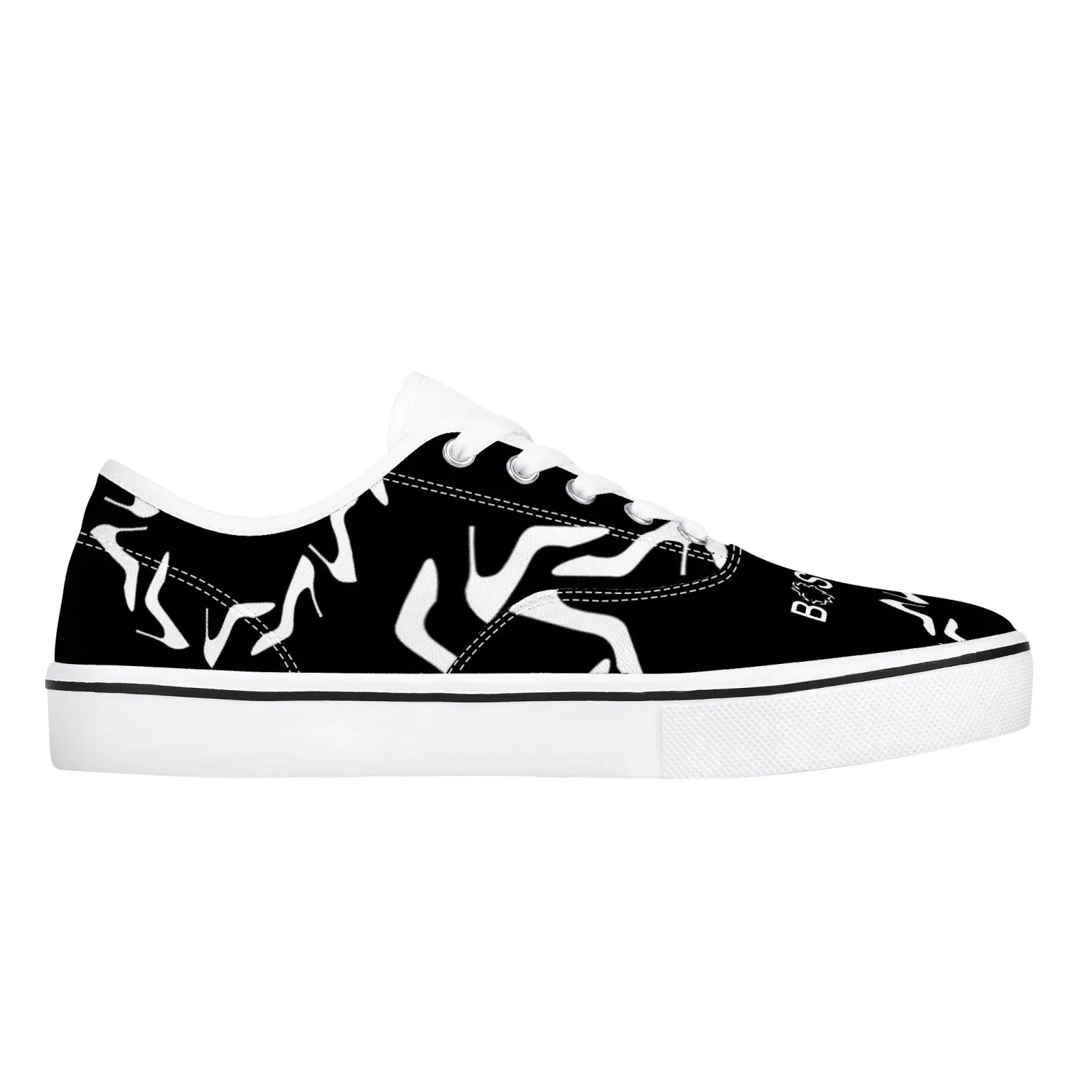 Skate Shoes - White/Black 'Boss lady O'