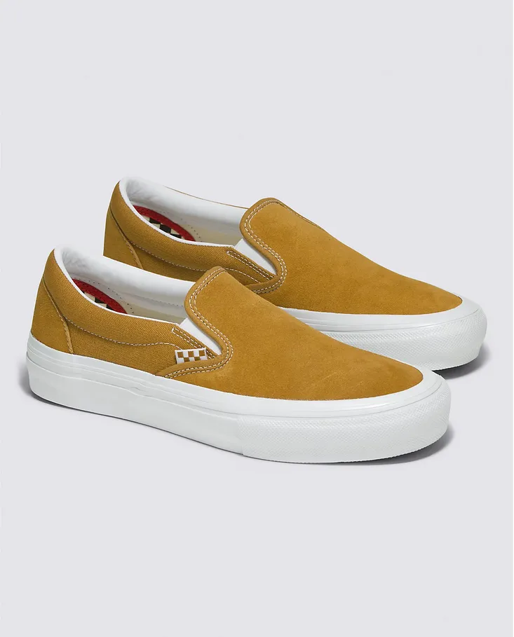 SKATE SLIP-ON - WRAPPED GOLD/WHITE