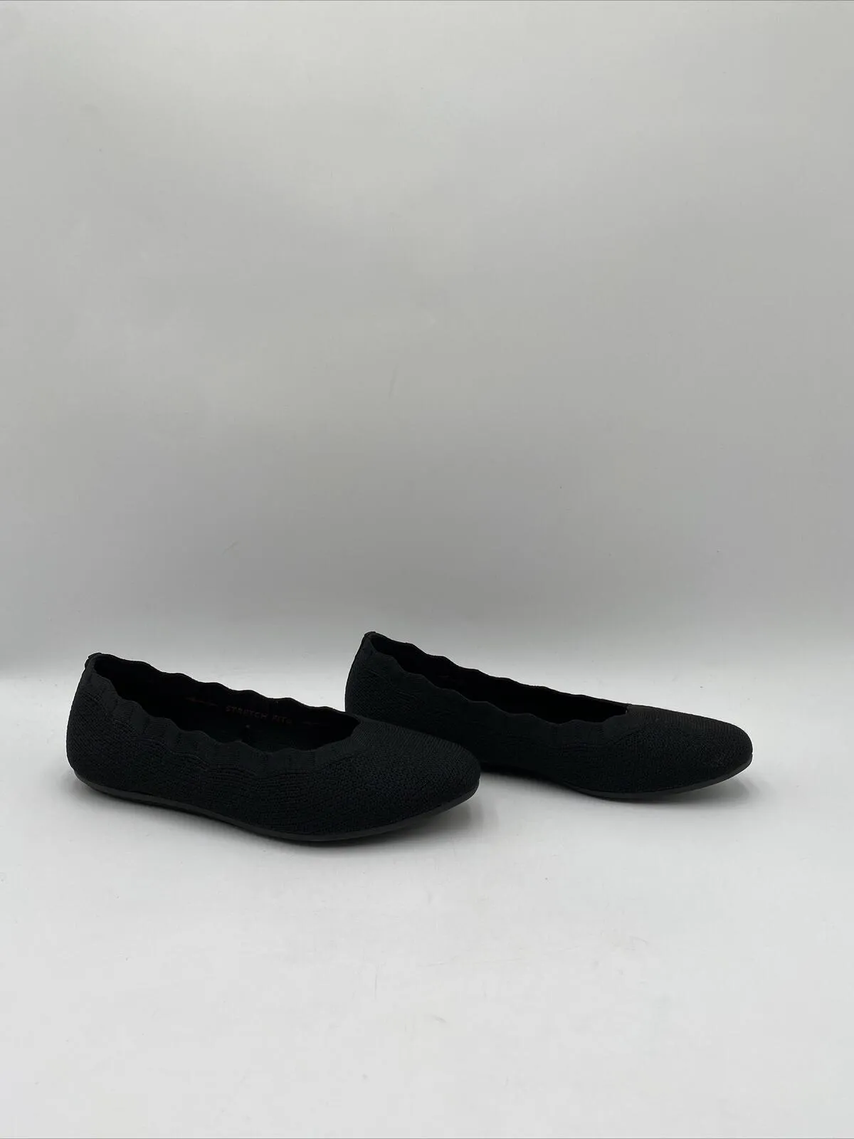 Skechers Women's Cleo Bewitch Ballet Flats Black Size 6.5 - Very Good