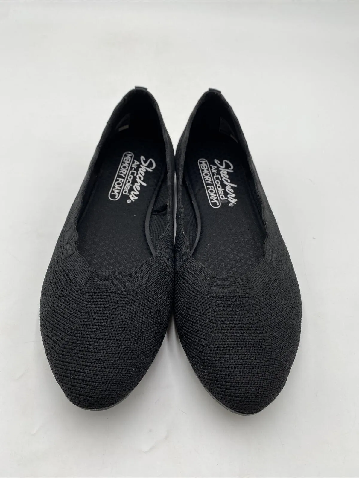 Skechers Women's Cleo Bewitch Ballet Flats Black Size 6.5 - Very Good
