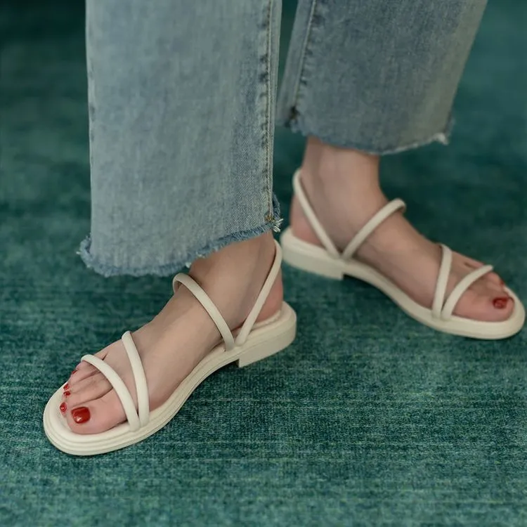 Slingback Platform Sandals
