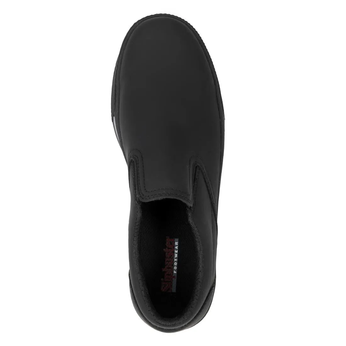 Slipbuster Microfibre Slip-on Shoe Matte Black 46